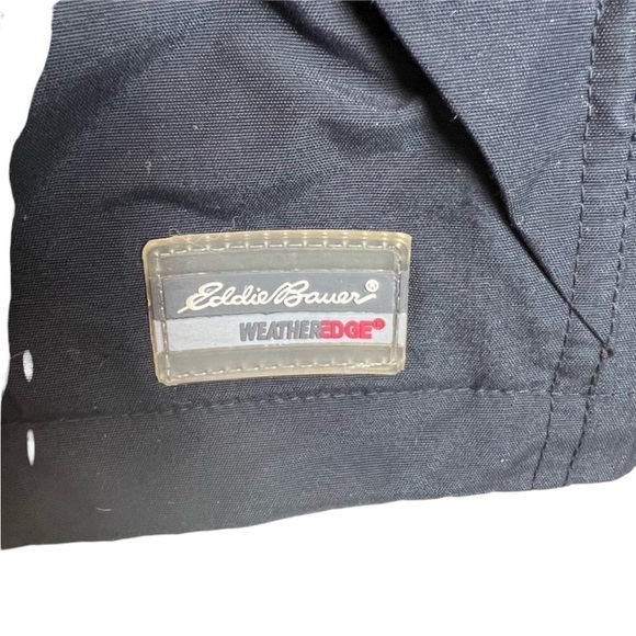 EDDIE BAUER Thick / Heavy Navy Blue Coat Size Med--Weatheredge Technology - Picture 3 of 4